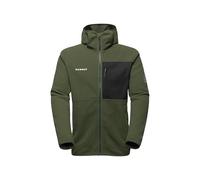 Mammut Tamaro ML Hooded Jacket Men - Chaqueta para Senderismo para Hombre | Con Capucha y Cremallera | Dark Marsh-Black, Talla XXL