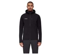 Mammut Ultimate Comfort SO Hooded Jacket Men - Chaqueta Softshell para Hombre con Capucha | Para Senderismo | Negro, Talla XL