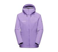Mammut Ultimate Comfort SO Hooded Jacket Women - Chaqueta Softshell para Mujer con Capucha | Para Senderismo | Lavandin, Talla XS