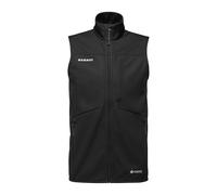 Mammut Ultimate VIII SO Vest Men - Chaleco Softshell para Hombre | Para Senderismo y Trekking | Negro, Talla L