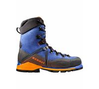 Mammut - Zapatillas de senderismo Hombre - Kento Mountain High GTX M Dark Glacier Blue/Black de Cuero - Talla 7,5 UK - Azul Azul 7.5 UK
