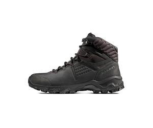 Mammut - Zapatillas de senderismo Hombre - Mercury IV Mid GTX M Black de Cuero - Talla 43 1/3 - Negro Negro 43 1/3