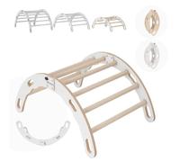 MAMOI Arco de Escalada, triángulo de Escalada, trepadora de Madera, Arco de Madera, Parque Infantil, Estructura de Escalada Interior