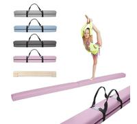 MAMOI® Barra de Equilibrio Gimnasia (200 cm) | Barras Gimnasia artistica en casa | Barras de Gimnasia Antideslizante | Barra Fija Gimnasia artistica