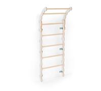 MAMOI® Espalderas Gimnasio para casa (L/XL/XXL) y aditivos | Espaldera Gimnasio de Madera Yarnwood | Espalderas Gimnasio de Interior diseño Moderno | Escalera Sueca | Barra Gimnasia | 100% Eco
