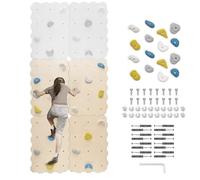 MAMOI® Muro de Escalada para habitación Infantil, Estructura de Escalada Interior, Pared de Escalada con presas para niños, Piedras de Escalada, Muro con presas, presas de Escalada, Kit de Montaje