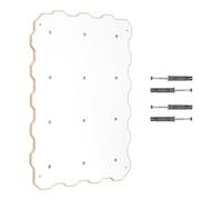 MAMOI® Muro de Escalada para niños | Muro de Escalada para habitación de Madera Natural o Madera de Yarn | Pared de Escalada sostenible | Muro de Escalada para niños con Asas | 100% Eco