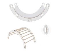 MAMOI® Triángulo de Escalada Columpio con Cojín, Cojín para Triángulo de Escalada para Niños de Madera, Triángulo Interior y Exterior, Escalada Niño, Columpio Bebe, Espalier Niño