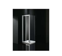 Mampara angular de hojas plegables fabricada en vidrio templado de seguridad de 4 mm de GME - 86.4 a 88.9 cm / 86 a 89 cm