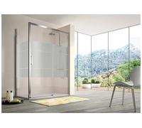 Mampara corredera para baño de 195 - Kassandra - Sin lateral fijo / 101 a 106 cm