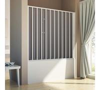 MAMPARA DE BAÑERA PUERTA PVC 140-170 NICHO HOJA CORREDERA LATERAL H150 CABINA