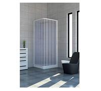 Mampara de Ducha 70x90 CM 185 de PVC mod. Acquario con apertura Lateral