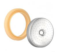 Mampara de ducha Breville BES450 BES500 de 54 mm con acabado refinado para resistir la acumulación de aceite y tierra