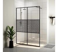 Mampara De Ducha Con Cristal Templado De Seguridad, Ducha A Ras De Suelo, Mampara Baño, Mamparas De Ducha, Adecuada Para Baños Modernos, Transparente, 140 x 195 cm