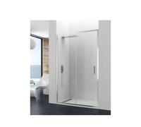 Mampara de Ducha Corredera BASIC GME - Vidrio Templado 6mm, Ajustable 95-200cm, Reversible, Antical - 97 a 103 cm / Sin perfil de aumento