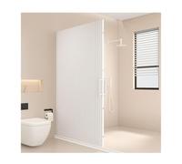 Mampara De Ducha Sin Taladrar Para Baños Pequeños | Cierre Magnético, Tejido Impermeable, Espacio Pequeño, Instalación Rápida En 5 Pasos(Style4,0-100x180cm)
