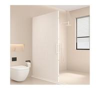 Mampara De Ducha Sin Taladrar Para Baños Pequeños | Cierre Magnético, Tejido Impermeable, Espacio Pequeño, Instalación Rápida En 5 Pasos(Style2,160-190x180cm)