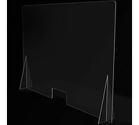 Mampara de Protección para mostradores, Policarbonato/Metacrilato Compacto 3-4 mm, Varias medidas (140cm x 100cm)