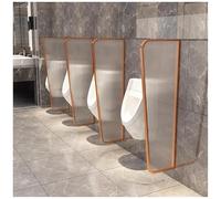 Mampara Divisoria para Baño Público, Separador de Privacidad para Urinarios Masculinos de Vidrio Templado, Mampara Divisoria de Pared para Urinarios En Escuelas, Bares Y Hoteles.