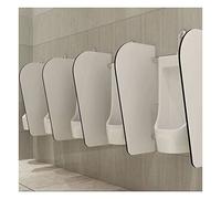 Mampara divisoria para urinario, mampara divisoria para urinario masculino de mosoria de protección para inodoro para escuelas/guarderías/centros comerciales/lugares públicos (3 piezas 90X40