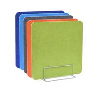 Mamparas de Escritorio insonorizadas con Paneles de privacidad, mamparas de Fieltro Independientes, adecuadas para oficinas en casa, Que bloquean eficazmente el Ruido del Escritorio, Ideales