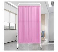 Mamparas de privacidad de un Solo Panel, Separador de Puertas portátil Temporal, Divisor de ambientes de Tela Resistente con Ruedas, para vestíbulo, salón de Belleza y Oficina (Color 5, 2 pa