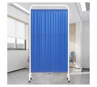 Mamparas de privacidad de un Solo Panel, Separador de Puertas portátil Temporal, Divisor de ambientes de Tela Resistente con Ruedas, para vestíbulo, salón de Belleza y Oficina (Color 4, 1 pa