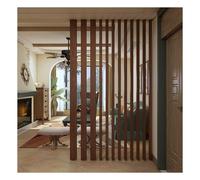 Mamparas divisorias de suelo a techo, Columna de biombo cuadrada metal con pie ajustable, bricolaje, 7 piezas, 100-230 cm(9root,185cm/72.8in/6.06ft)
