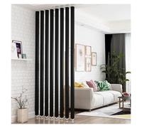Mamparas divisorias de suelo a techo, Kit de herrajes for divisor ambientes con listones madera, ajustable piso a techo, 2.3-7.9 pies, paquete 8/15(Pack of 8,High-3.3ft/100cm)