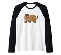 Mamut Feliz Camiseta Manga Raglan