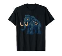 Mamut robótico Criatura Prehistórica Cibernética Dibujos Animados Camiseta