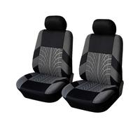 MAMXVKVZEU 2 + 1 Funda Asiento Coche Universal para VW para Transportadora Furgoneta(2PC Front Gray)