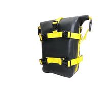 MAMXVKVZEU Alforja de Motocicleta Bolsas Laterales Guardabarros Motocicleta para Africa Twin CRF1000L NC750X X-ADV750 5L-8L Almacenamiento para Herramientas Defensas(Black Yellow 1)