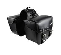 MAMXVKVZEU Alforja de Motocicleta Bolsas Laterales para Herramientas De Motocicleta 30L Cuero Sintético Impermeables para Shadow para Spirit 86 First Ace 750 CM400T