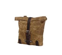 MAMXVKVZEU Alforja de Motocicleta Kit De Herramientas Impermeables Bolso Bandolero Estilo Moto Lateral Pequeño para La Cabeza Coche Eléctrico(Caqui)
