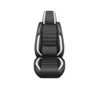 MAMXVKVZEU Für Hyundai Für Santa Fe I30 Leder Autositzbezug(1 Piece Black White)