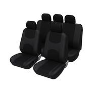 MAMXVKVZEU Funda Asiento Coche Protectores Asiento Universales para Vector M12(Negro Conjunto Completo)