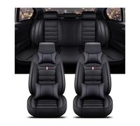 MAMXVKVZEU Funda Universal Asiento Coche VW Todos para Polo para Golf para Passat para Touran para Tiguan para Toureg para Touareg para Phaeton(Black 5-Seats)