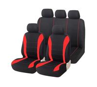 MAMXVKVZEU Fundas Asiento Coche Camiones Universales SUV para Renault para Logan(AF30001-red)