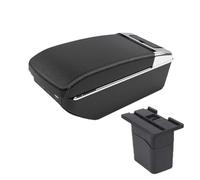 MAMXVKVZEU Interior Del Brazo Caja Almacenamiento Reposabrazos De La Consola Central Para Holden Reposabrazos para coche(A3 Blanco y negro 7 USB)