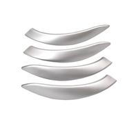 MAMXVKVZEU para B&MW 3 4 Series GT F34 428 435 F32 F33 F36 F82 F83 4dr F36 F30 F31 2013-2017 Tirador Manija Puerta Interior Cubierta Exterior(Gris Plata)