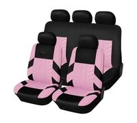 MAMXVKVZEU para Citroen C4 para Izh-2126 Juego Fundas Asiento Coche Universal(Conjunto Completo Rosa)