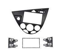 MAMXVKVZEU para F&ORD para Focus Mk1 para Fiesta Kit De Montaje En Tablero Radio De Coche Interior Panel Envolvente 2 DIN Marco de Fascia de Radio(Negro)