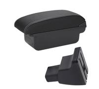 MAMXVKVZEU Para Hyundai I10 Caja De Almacenamiento De Reposabrazos Central Para Coche Accesorios Interior Reposabrazos para coche(C3 Negro blanco NoUSB)