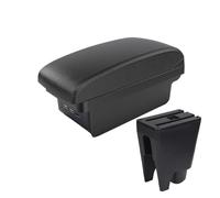 MAMXVKVZEU Para Peugeot 107 Consola Central Interior Del Coche Caja De Almacenamiento De Reposabrazos USB Reposabrazos para coche(B2 Línea negra 3 USB)