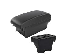 MAMXVKVZEU Para Peugeot 208 2012 2013 2014 2015 2016 2017 2018 Caja De Almacenamiento Del Reposabrazos Del Coche Reposabrazos para coche(A2 línea negra SIN USB)