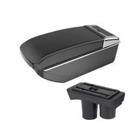 MAMXVKVZEU Para Peugeot 301 Caja De Almacenamiento De Reposabrazos De Coche Accesorios Interiores Con USB Reposabrazos para coche(B3 línea blanca NOUSB)