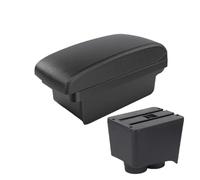 MAMXVKVZEU Para VW Para Polo 2002 2003 2004 2005 2006 2007 2008 2009 Accesorios Caja Almacenamiento Reposabrazos Del Coche Reposabrazos para coche(A2 línea negra SIN USB)