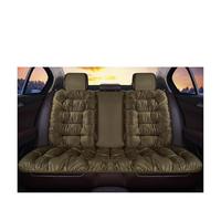 MAMXVKVZEU para VW para Polo para Atlas para Jetta para Bora para EOS para Sharan para Variante para Beetle para Scirocco Cojín Universal Funda Asiento Coche(Coffee Only Back Row)