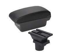 MAMXVKVZEU Para VW Para UP Consola De Coche Caja De Almacenamiento De Reposabrazos Accesorios Portavasos Reposabrazos para coche(B2 Línea negra 3USB)